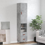 Highboard 34.5X34X180 Cm Engineered Wood