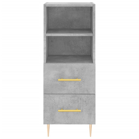 Highboard 34.5X34X180 Cm Engineered Wood