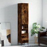 Highboard 34.5X34X180 Cm Engineered Wood