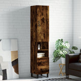 Highboard 34.5X34X180 Cm Engineered Wood