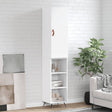 Highboard 34.5X34X180 Cm Engineered Wood
