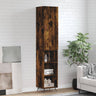 Highboard 34.5X34X180 Cm Engineered Wood
