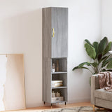 Highboard 34.5X34X180 Cm Engineered Wood