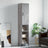 Highboard 34.5X34X180 Cm Engineered Wood
