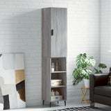 Highboard 34.5X34X180 Cm Engineered Wood