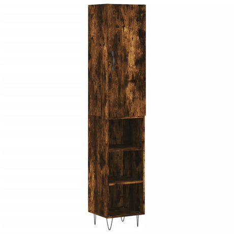 Highboard 34.5X34X180 Cm Engineered Wood