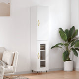 Highboard 34.5X34X180 Cm Engineered Wood