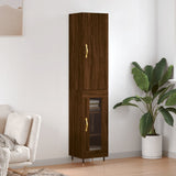 Highboard 34.5X34X180 Cm Engineered Wood
