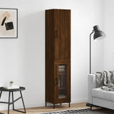 Highboard 34.5X34X180 Cm Engineered Wood