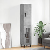 Highboard 34.5X34X180 Cm Engineered Wood