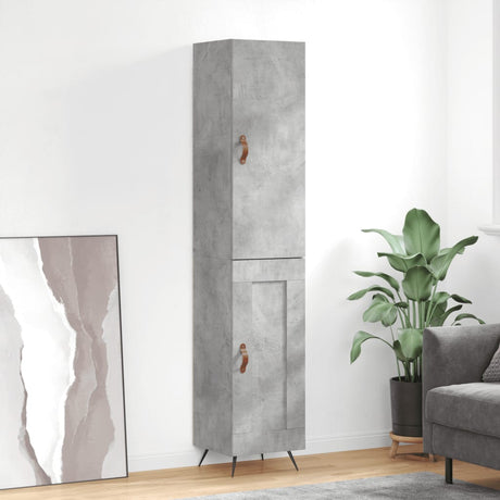 Highboard 34.5X34X180 Cm Engineered Wood
