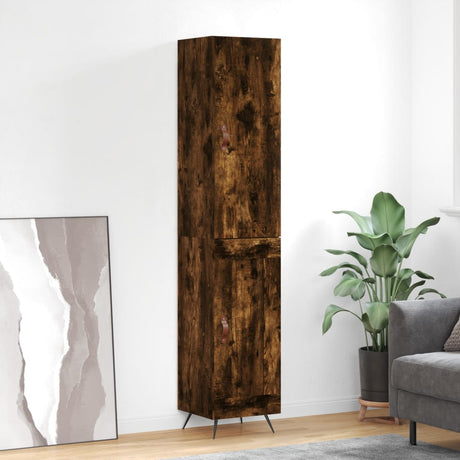 Highboard 34.5X34X180 Cm Engineered Wood