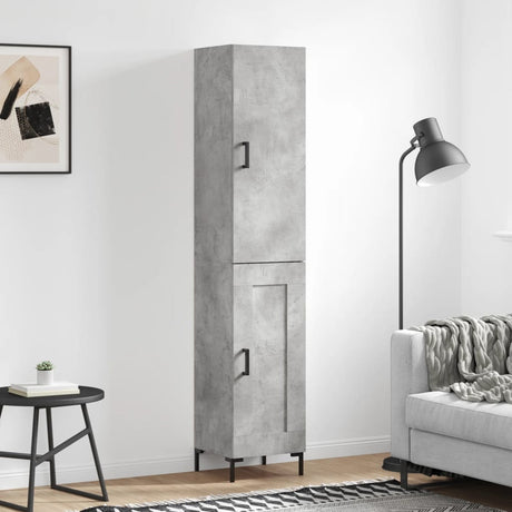 Highboard 34.5X34X180 Cm Engineered Wood