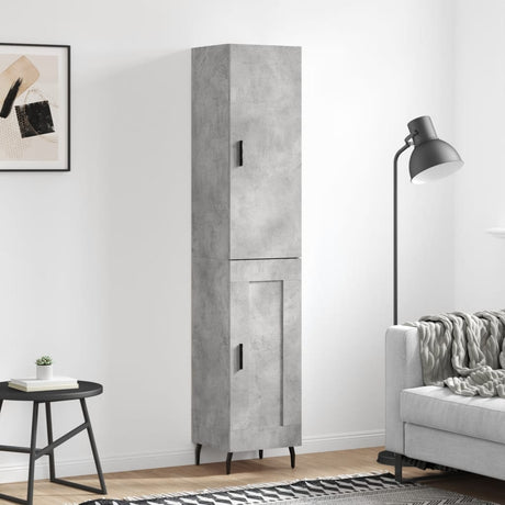 Highboard 34.5X34X180 Cm Engineered Wood
