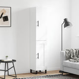 Highboard 34.5X34X180 Cm Engineered Wood