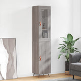 Highboard 34.5X34X180 Cm Engineered Wood