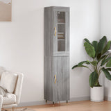 Highboard 34.5X34X180 Cm Engineered Wood