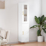 Highboard 34.5X34X180 Cm Engineered Wood