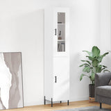 Highboard 34.5X34X180 Cm Engineered Wood