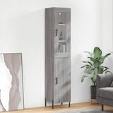 Highboard 34.5X34X180 Cm Engineered Wood