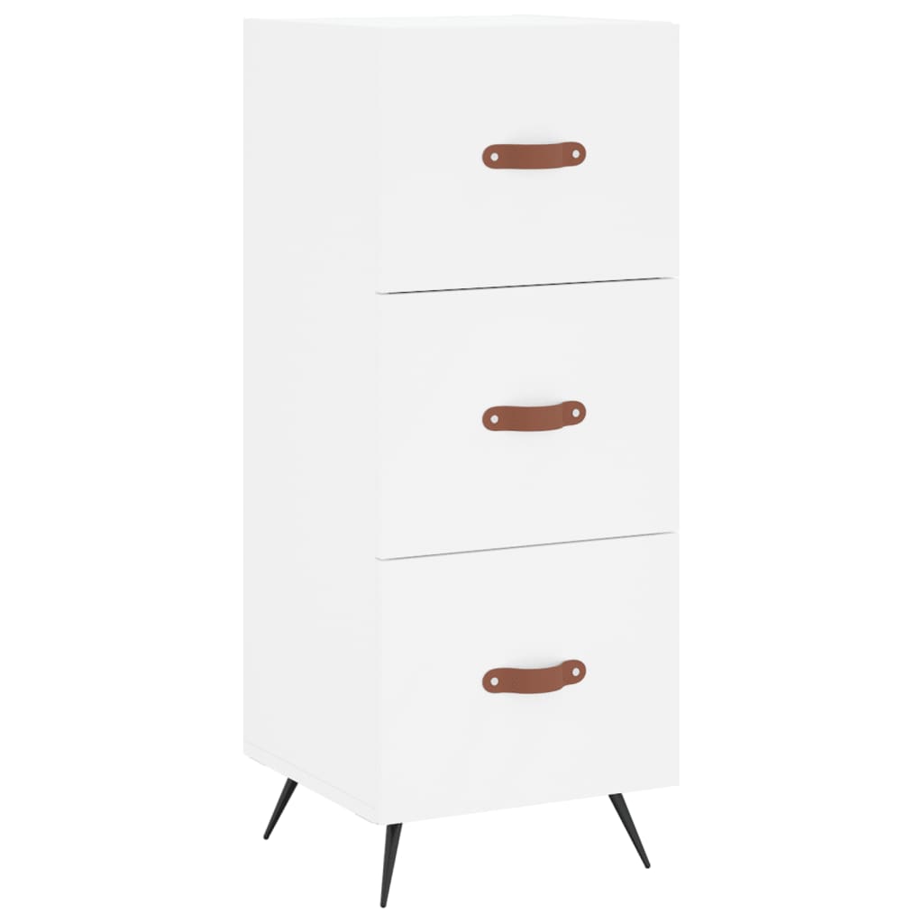 Highboard 34.5X34X180 Cm Engineered Wood