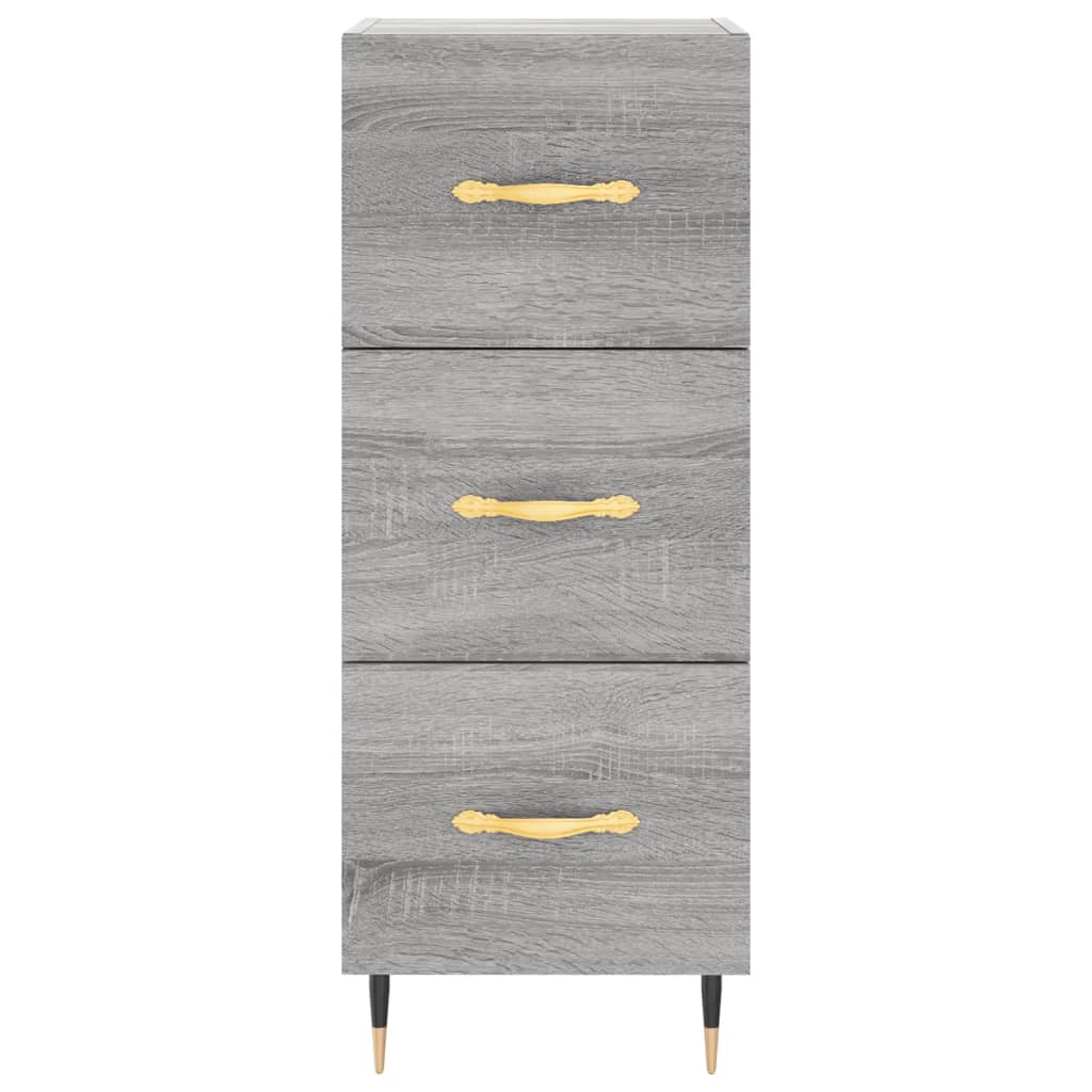 Highboard 34.5X34X180 Cm Engineered Wood