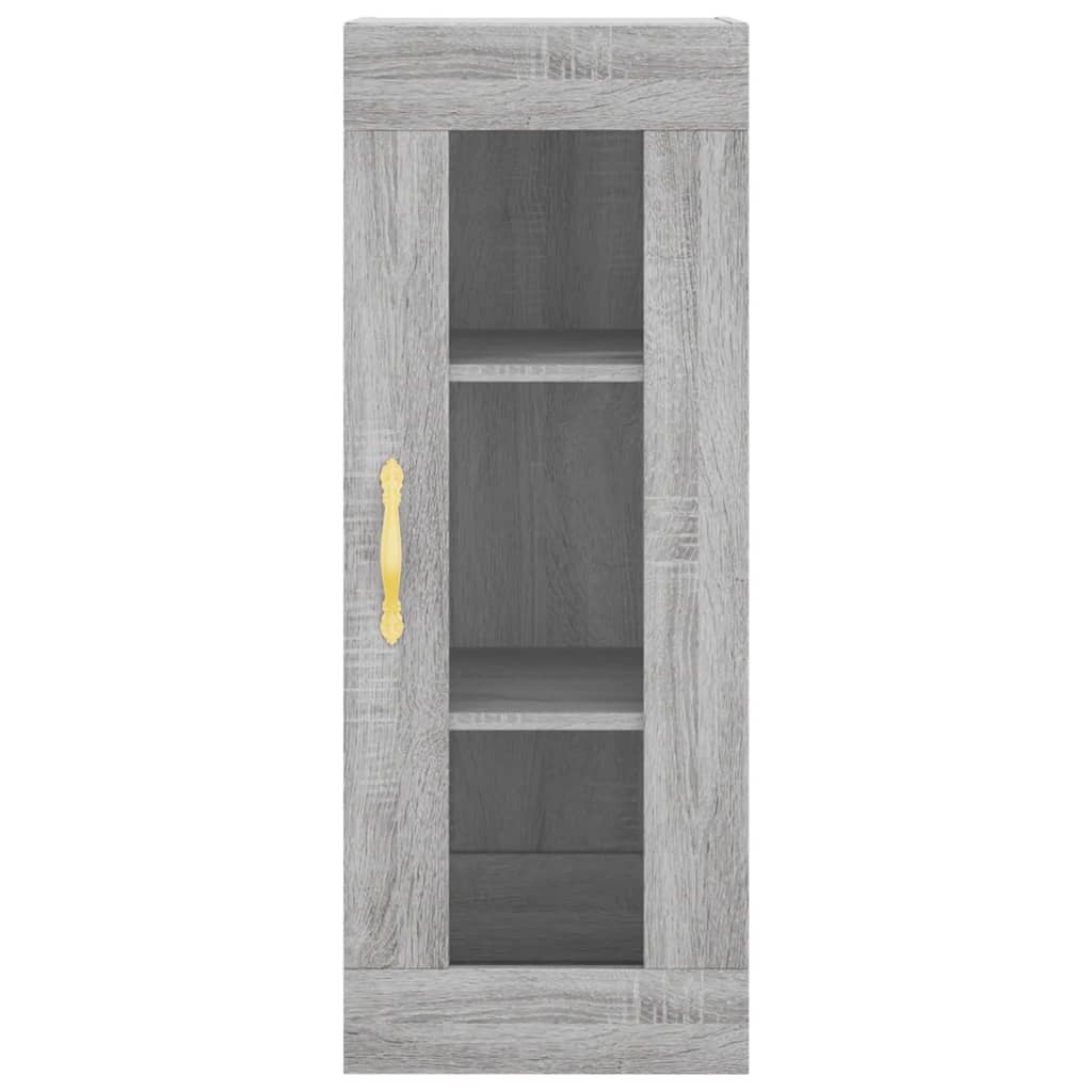 Highboard 34.5X34X180 Cm Engineered Wood