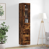 Highboard 34.5X34X180 Cm Engineered Wood