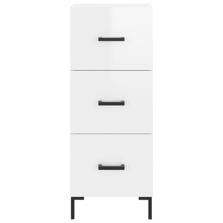Highboard 34.5X34X180 Cm Engineered Wood