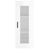 Highboard 34.5X34X180 Cm Engineered Wood