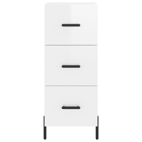 Highboard 34.5X34X180 Cm Engineered Wood