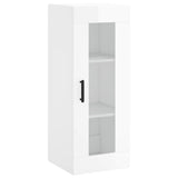 Highboard 34.5X34X180 Cm Engineered Wood