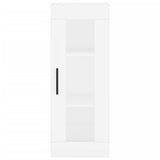 Highboard 34.5X34X180 Cm Engineered Wood