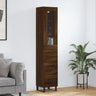 Highboard 34.5X34X180 Cm Engineered Wood