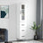 Highboard 34.5X34X180 Cm Engineered Wood