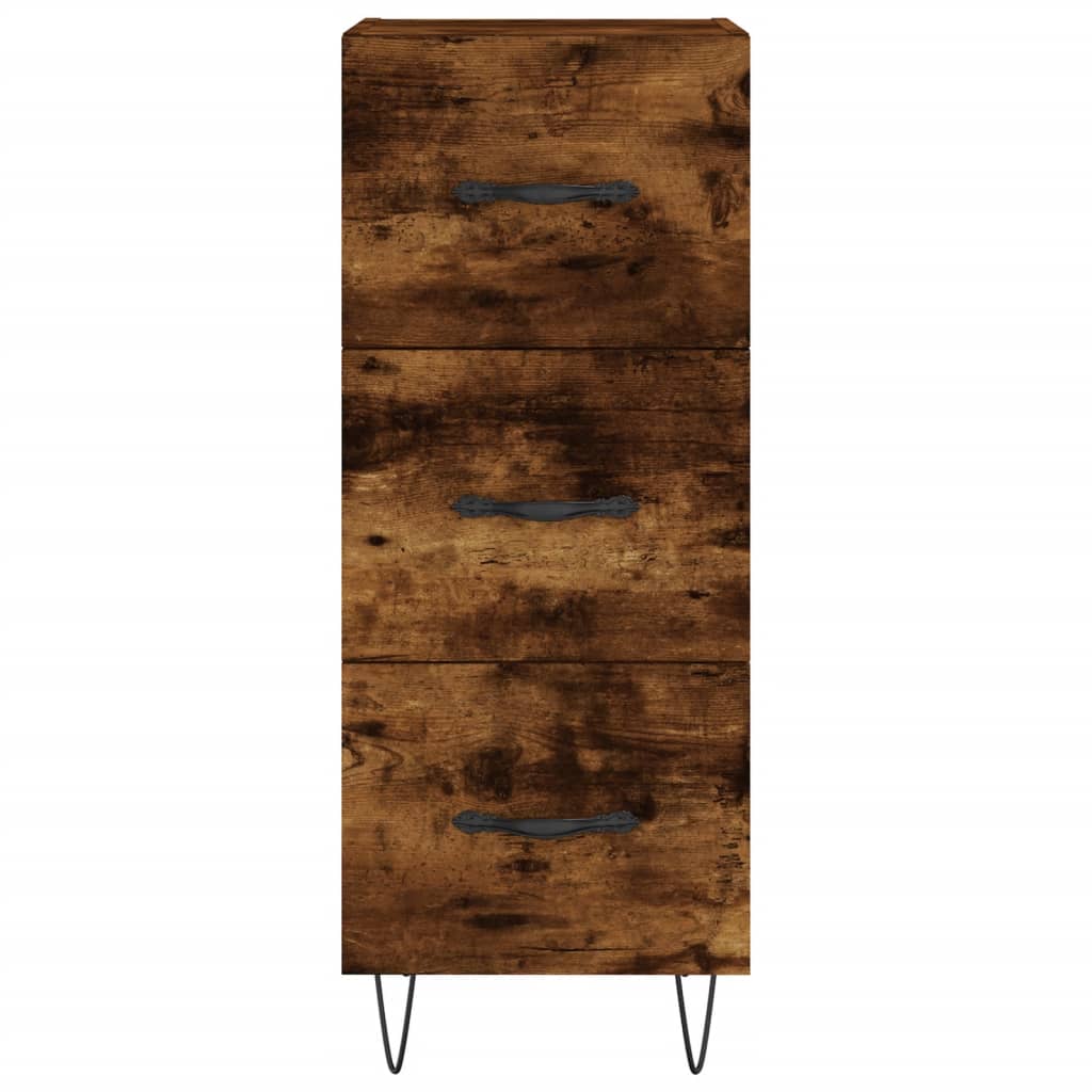 Highboard 34.5X34X180 Cm Engineered Wood