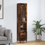Highboard 34.5X34X180 Cm Engineered Wood
