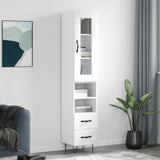 Highboard 34.5X34X180 Cm Engineered Wood