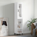 Highboard 34.5X34X180 Cm Engineered Wood