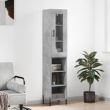 Highboard 34.5X34X180 Cm Engineered Wood