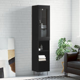 Highboard 34.5X34X180 Cm Engineered Wood