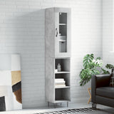 Highboard 34.5X34X180 Cm Engineered Wood