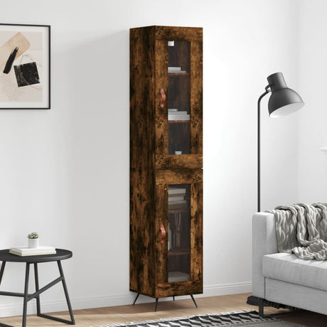 Highboard 34.5X34X180 Cm Engineered Wood