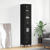 Highboard 34.5X34X180 Cm Engineered Wood