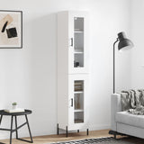 Highboard 34.5X34X180 Cm Engineered Wood