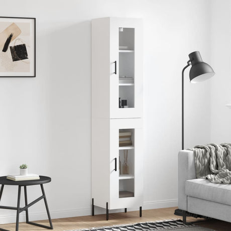 Highboard 34.5X34X180 Cm Engineered Wood