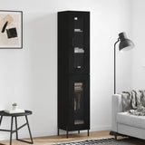 Highboard 34.5X34X180 Cm Engineered Wood