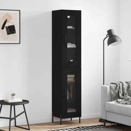Highboard 34.5X34X180 Cm Engineered Wood