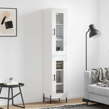 Highboard 34.5X34X180 Cm Engineered Wood