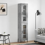 Highboard 34.5X34X180 Cm Engineered Wood